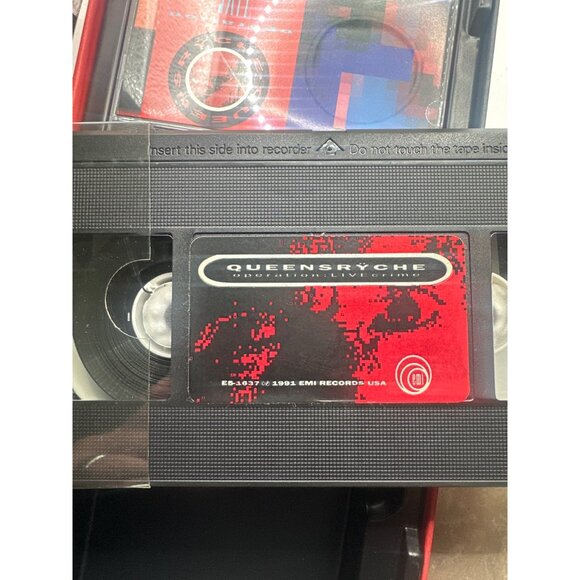 Operation: Livecrime Queensrÿche VHS Box Set 1991 Empire Tour Live Performance - Picture 10 of 10